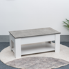 Hot sale living room white color modern lift top coffee table