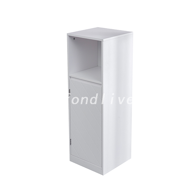Single Door Stand Modern Bathroom Storage Cabinet