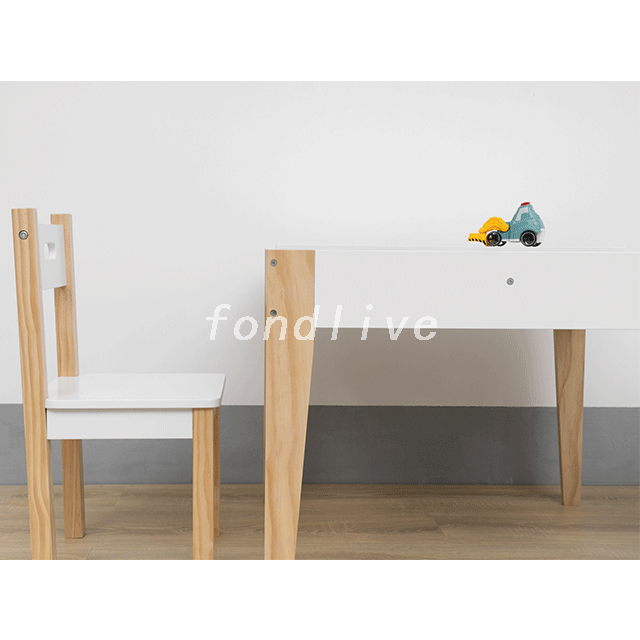 Modern Study Kids Table And Chairs Set 