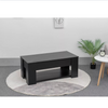 Modern living room black color particle board lift top coffee table