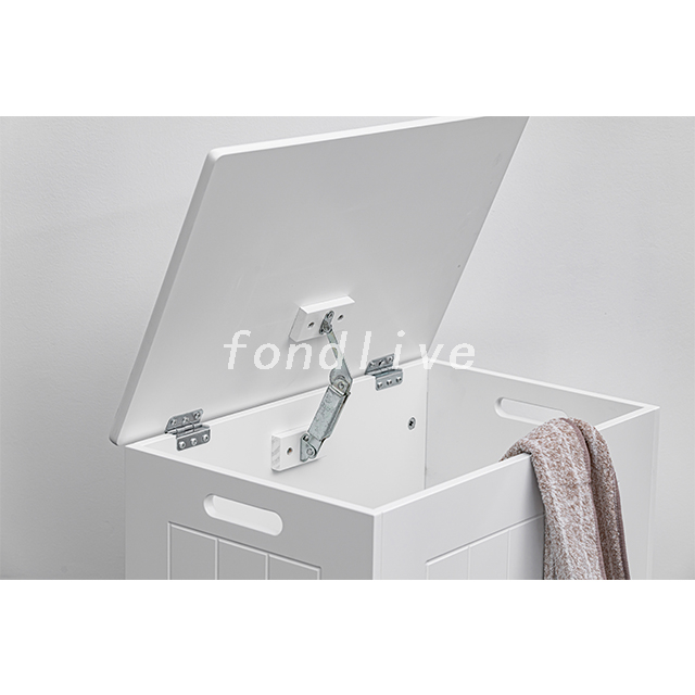 Wood Laundry Bathroom Storage Cabinet