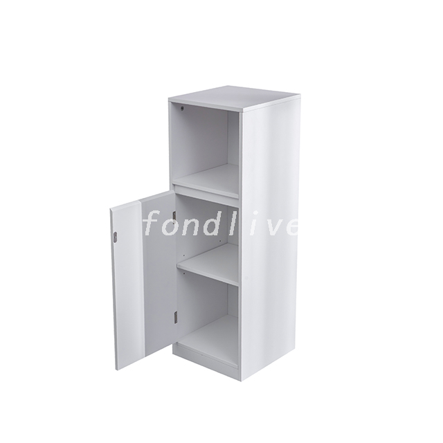 Single Door Stand Modern Bathroom Storage Cabinet