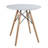 Round Wooden Modern Coffee Table