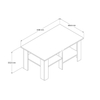 MDF Coffee Table With Storage