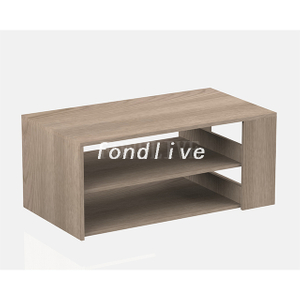 Wood MDF Coffee Table With Storage