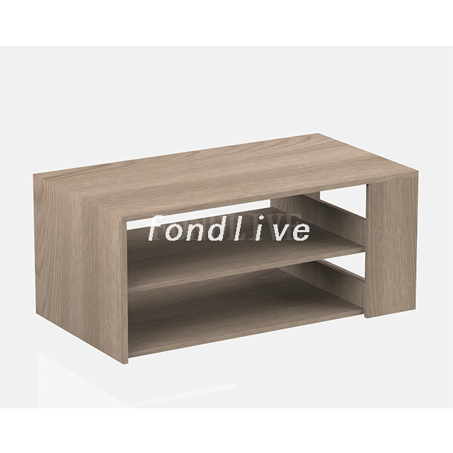 Wood MDF Coffee Table With Storage