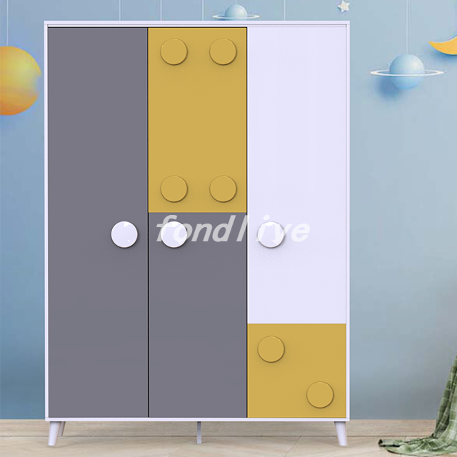 MDF Portable Armoire Wardrobe Closet With Doors