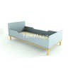 Modern Pine Wood Legs Kid Bed