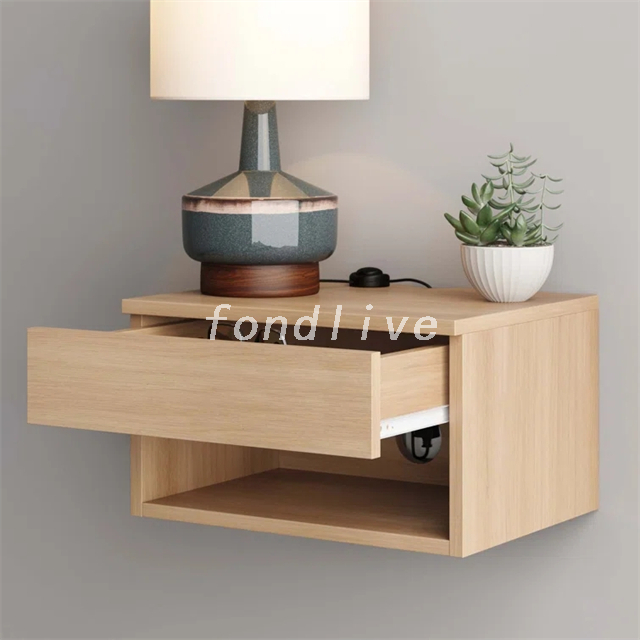 Unique Floating Hang on Bedside Table for Bedroom