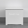 Wood Laundry Bathroom Storage Cabinet