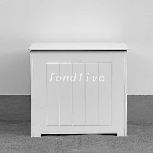 Wood Laundry Bathroom Storage Cabinet