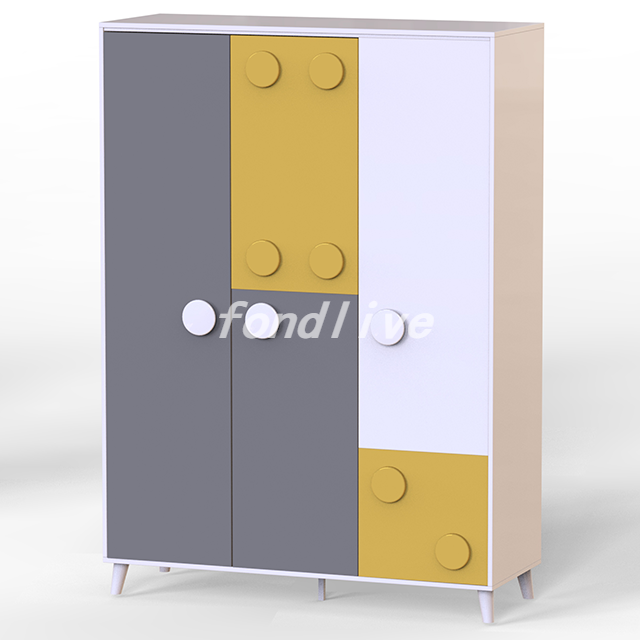 MDF Portable Armoire Wardrobe Closet With Doors