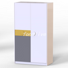 Modern Simple MDF Portable Armoire Wardrobe Closet With Doors