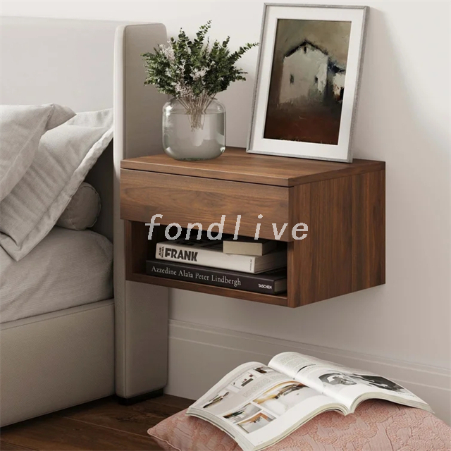 Unique Floating Hang on Bedside Table for Bedroom