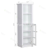 Standing Tall Bathroom Storage Cabinet