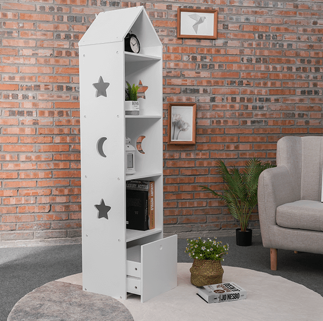Children Bookcase Storage Cabinet