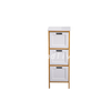 Freestanding Bamboo Top Bathroom Storage Cabinet