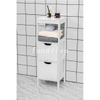 2 Drawers Storage Unit Bathroom Storage Cabinet