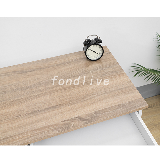 Light Luxury Modern White Wooden Hallway Entry Console Table