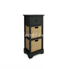 Contemporary Rattan Living Room Buffet Storage Cabinet