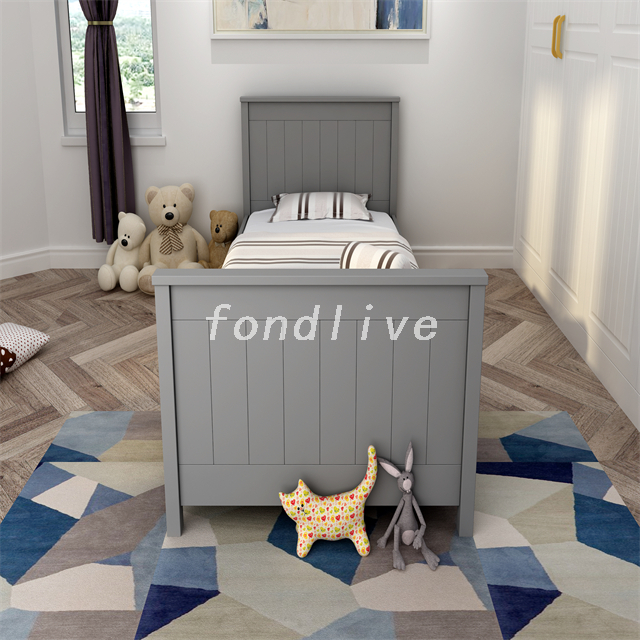 Durable Cute Low Key Design Bed for Children