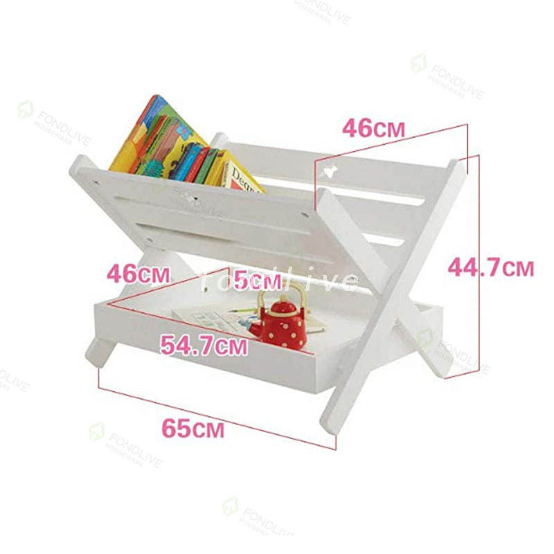 Top Quality Wooden Children Book Shelf