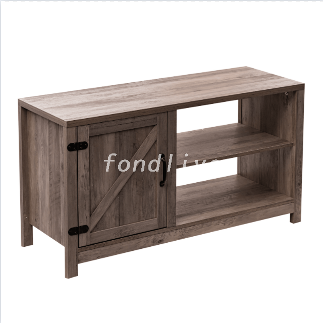 Multifunctional one door 40 Inch Living Room Rustic TV Stand