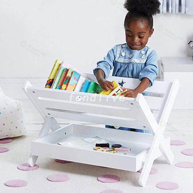 Top Quality Wooden Children Book Shelf