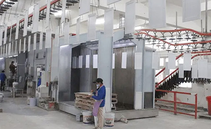 Electrostatic Paint Line