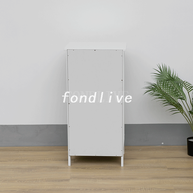 Modern dining room sideboard cabinet placement and styling